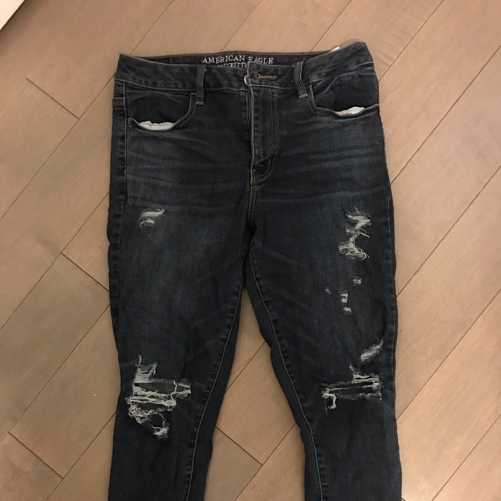 American Eagle Dark Blue Jeans